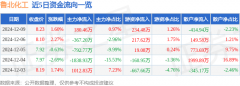 股票行情快报：鲁北化工（600727）12月9日主力资